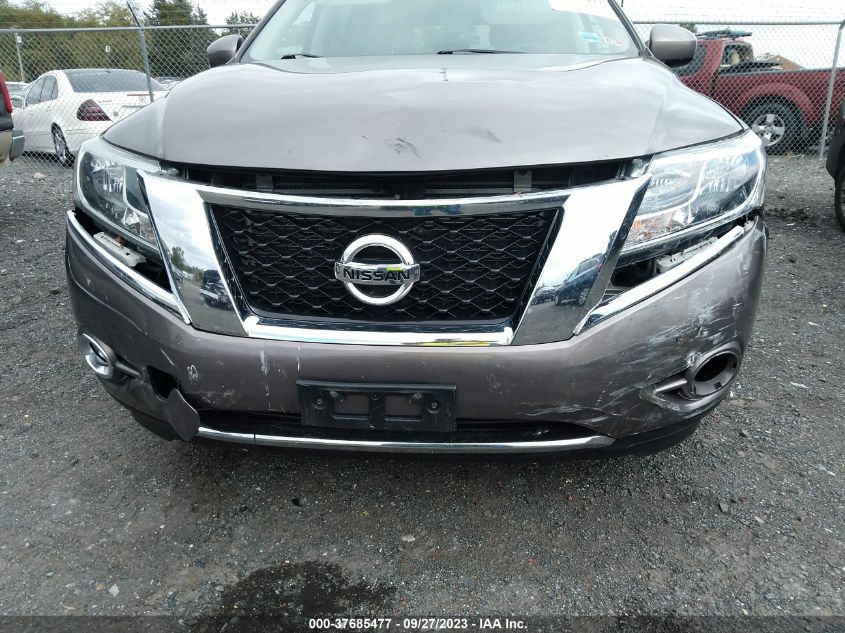 2014 NISSAN PATHFINDER SL - 5N1AR2MM0EC717874