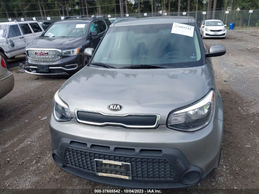 2014 KIA SOUL BASE - KNDJN2A2XE7107766