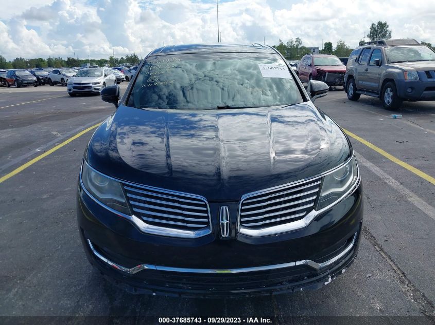 2017 LINCOLN MKX RESERVE - 2LMPJ6LR5HBL25617