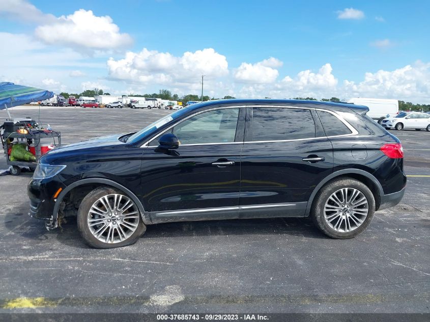2017 LINCOLN MKX RESERVE - 2LMPJ6LR5HBL25617