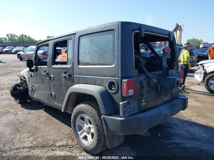 2016 JEEP WRANGLER UNLIMITED SPORT RHD - 1C4BJWKGXGL201593