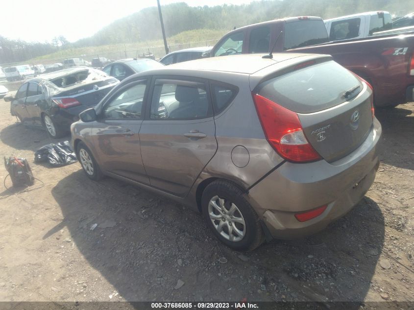 2014 HYUNDAI ACCENT GLS/GS - KMHCT5AE2EU167483