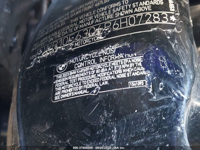 2023 BMW K1600 B - WB10F6304P6H07283