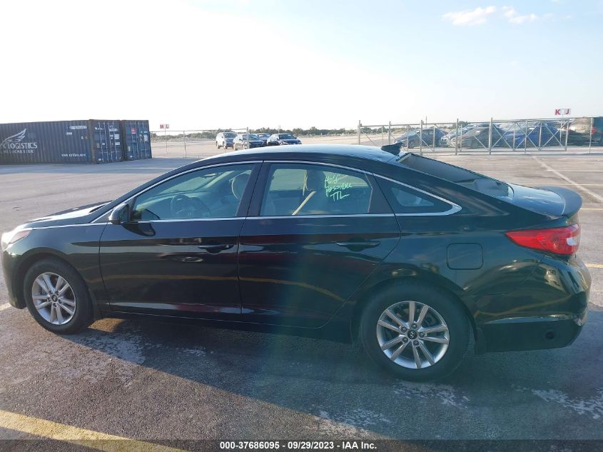 2017 HYUNDAI SONATA SE - 5NPE24AF0HH478086