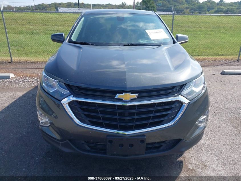 2021 CHEVROLET EQUINOX LT - 3GNAXUEV6ML370168