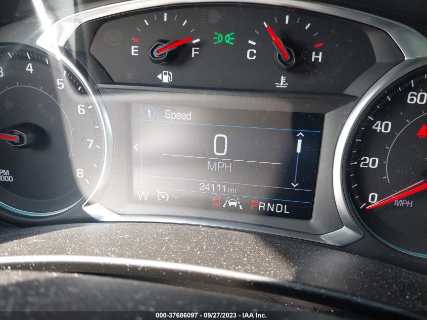 2021 CHEVROLET EQUINOX LT - 3GNAXUEV6ML370168