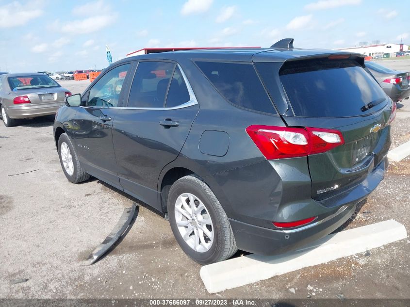 2021 CHEVROLET EQUINOX LT - 3GNAXUEV6ML370168