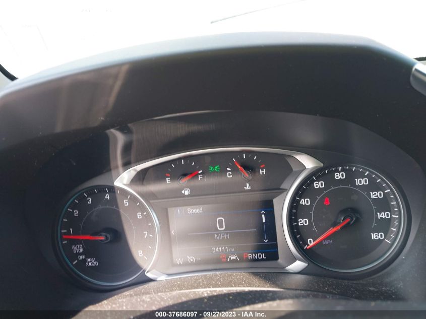2021 CHEVROLET EQUINOX LT - 3GNAXUEV6ML370168