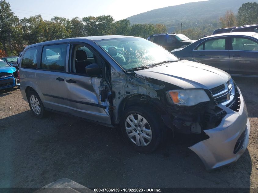 2013 DODGE GRAND CARAVAN AMERICAN VALUE PKG - 2C4RDGBG4DR714451