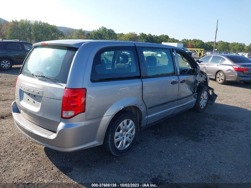 2013 DODGE GRAND CARAVAN AMERICAN VALUE PKG - 2C4RDGBG4DR714451