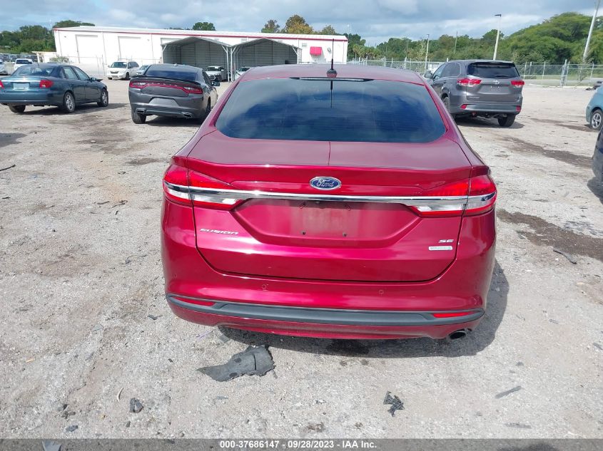 2017 FORD FUSION SE - 3FA6P0HD8HR193576