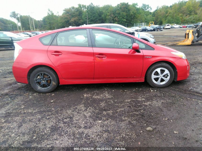 2014 TOYOTA PRIUS FOUR/FIVE/THREE/ONE/TWO - JTDKN3DU3E0381729