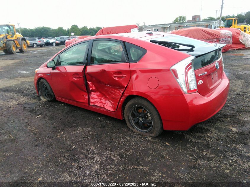 2014 TOYOTA PRIUS FOUR/FIVE/THREE/ONE/TWO - JTDKN3DU3E0381729