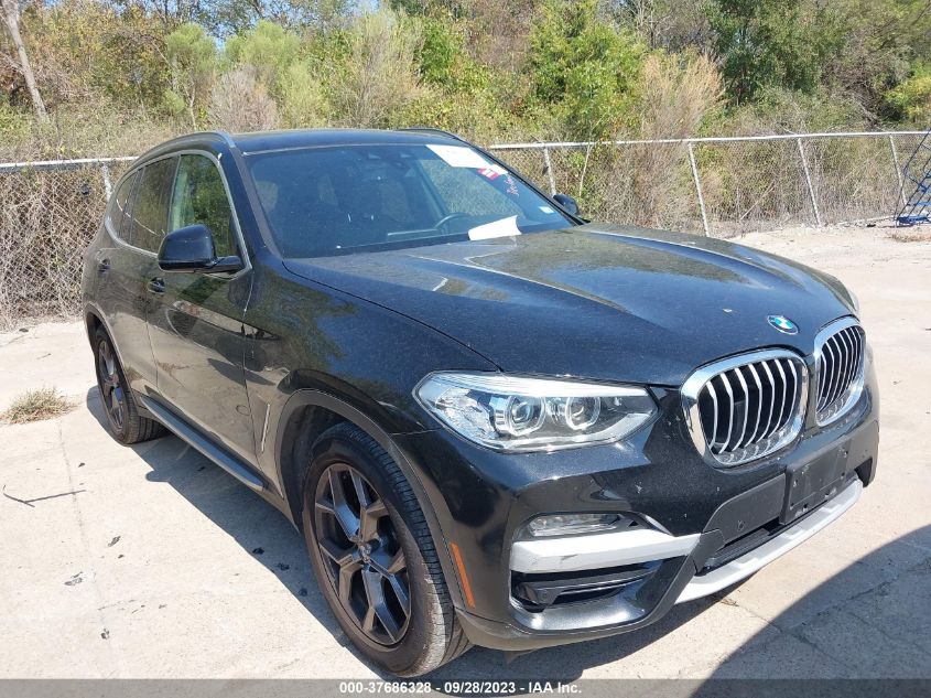 2021 BMW X3 SDRIVE30I - 5UXTY3C03M9E81674