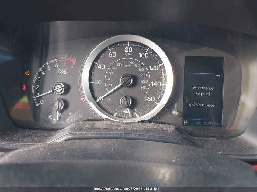 VIN 5YFEPMAE8NP277768 2022 TOYOTA COROLLA LE