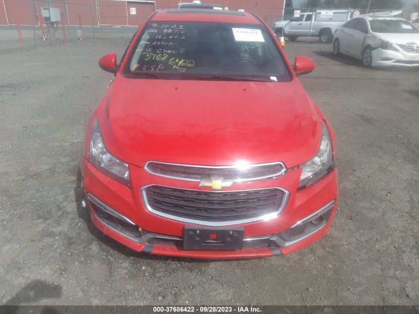2015 CHEVROLET CRUZE LT - 1G1PE5SB5F7166602