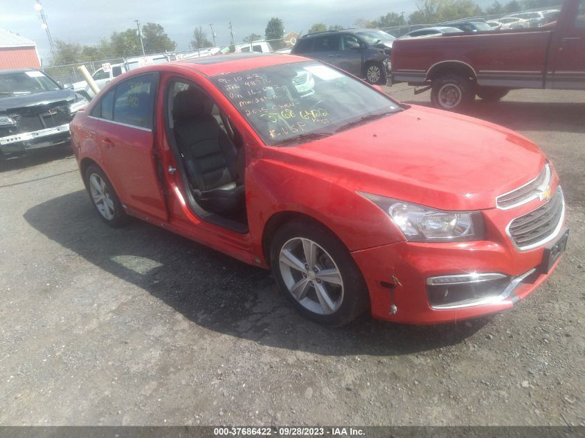 2015 CHEVROLET CRUZE LT - 1G1PE5SB5F7166602