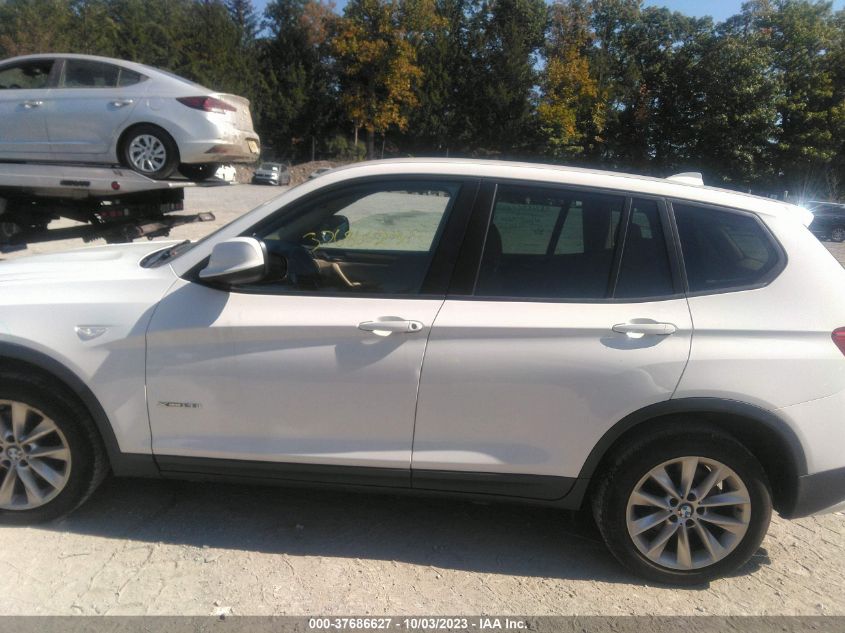 2014 BMW X3 XDRIVE28I - 5UXWX9C5XE0D28701
