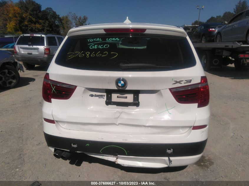 2014 BMW X3 XDRIVE28I - 5UXWX9C5XE0D28701