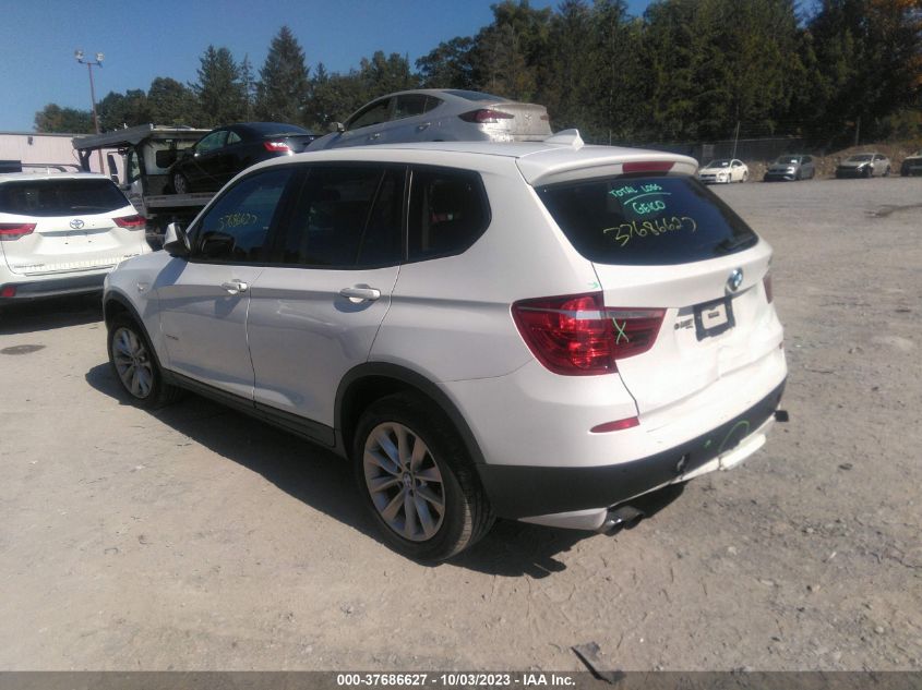 2014 BMW X3 XDRIVE28I - 5UXWX9C5XE0D28701