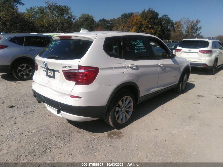 2014 BMW X3 XDRIVE28I - 5UXWX9C5XE0D28701