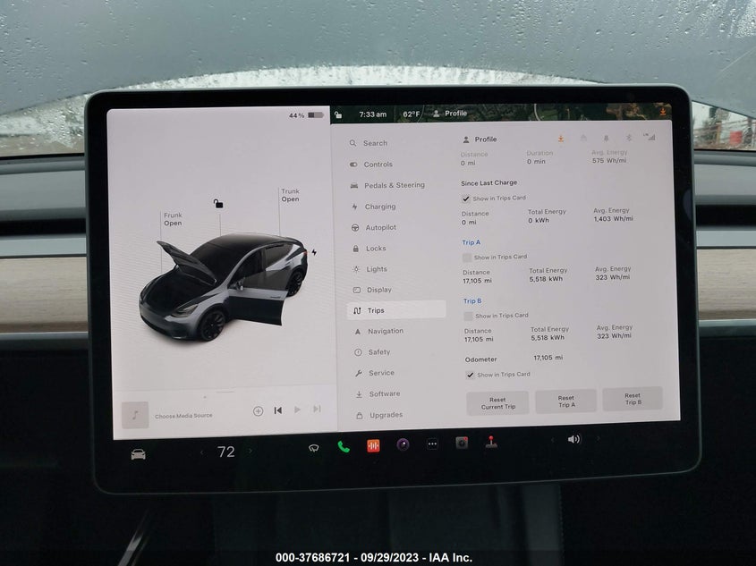 VIN 5YJYGAEE7MF143544 2021 TESLA MODEL Y LONG RANGE