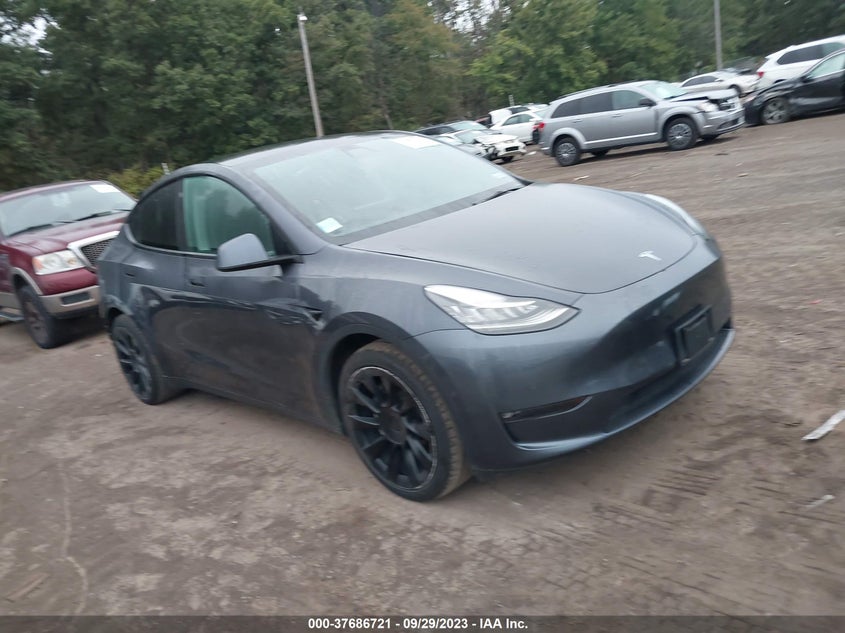 VIN 5YJYGAEE7MF143544 2021 TESLA MODEL Y LONG RANGE