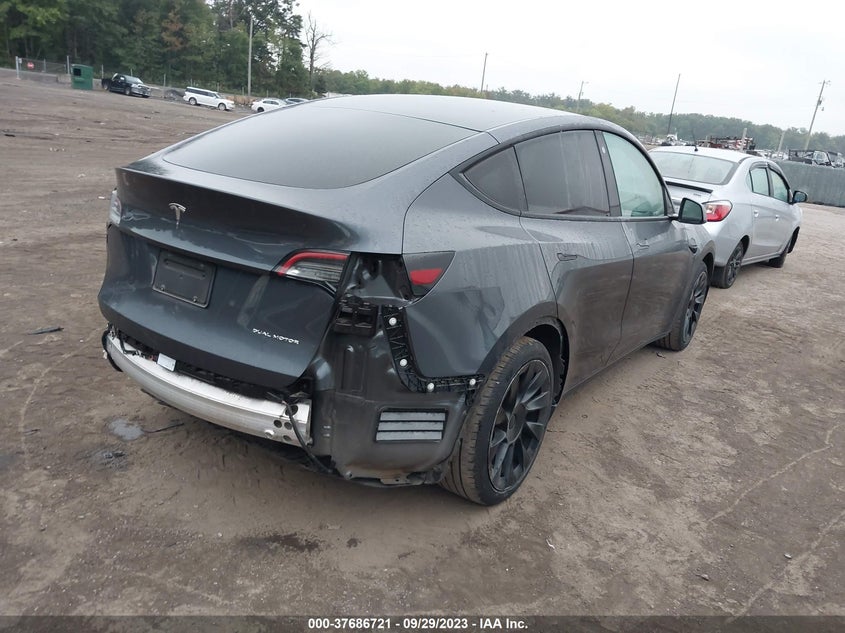 VIN 5YJYGAEE7MF143544 2021 TESLA MODEL Y LONG RANGE