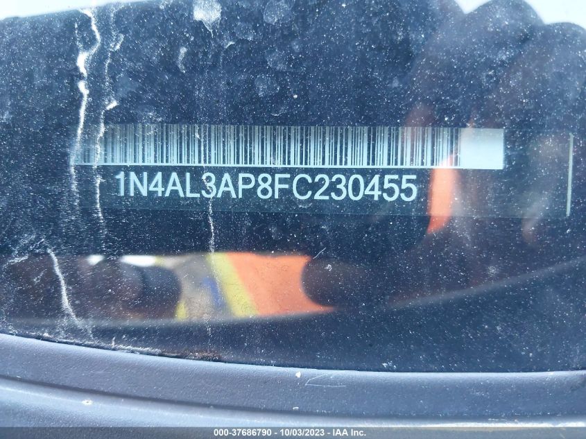 2015 NISSAN ALTIMA 2.5 - 1N4AL3AP8FC230455