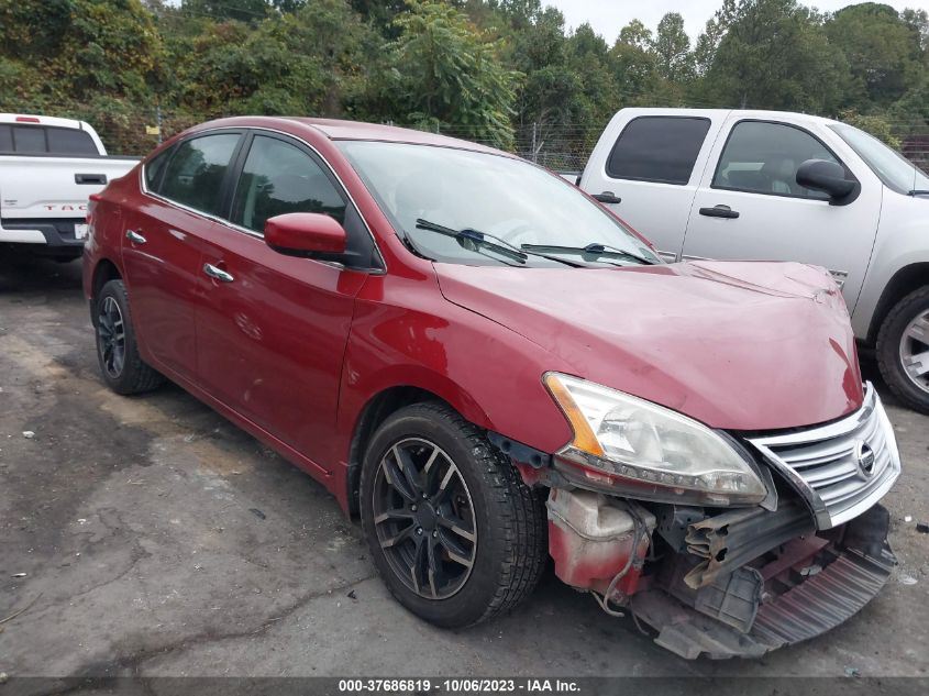 2014 NISSAN SENTRA S/FE+ S/SV/FE+ SV/SR/SL - 3N1AB7AP9EY241140