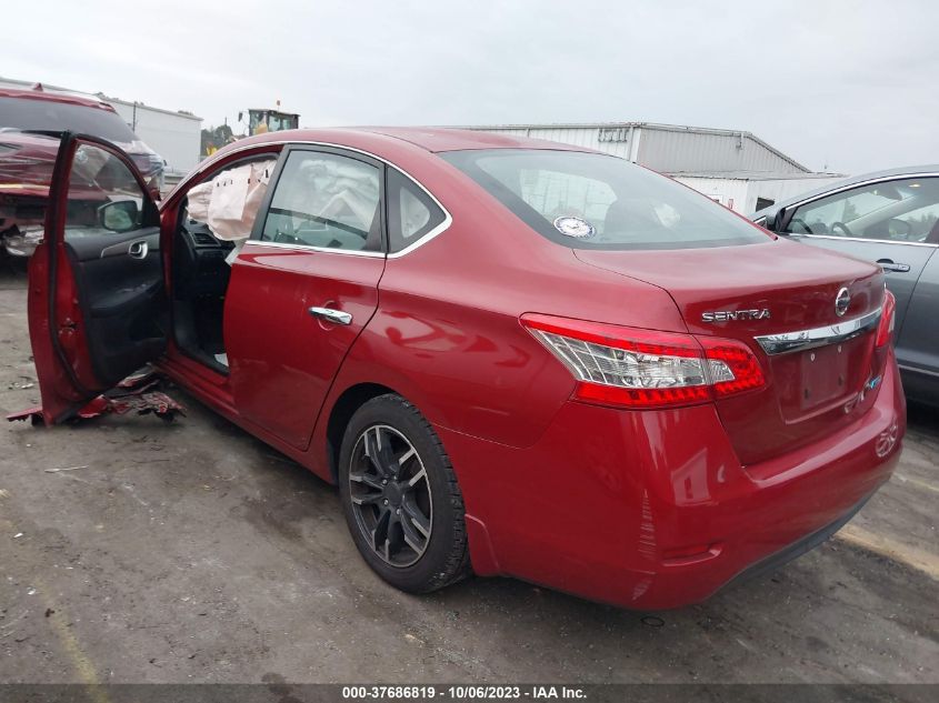 2014 NISSAN SENTRA S/FE+ S/SV/FE+ SV/SR/SL - 3N1AB7AP9EY241140