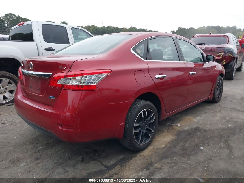 2014 NISSAN SENTRA S/FE+ S/SV/FE+ SV/SR/SL - 3N1AB7AP9EY241140