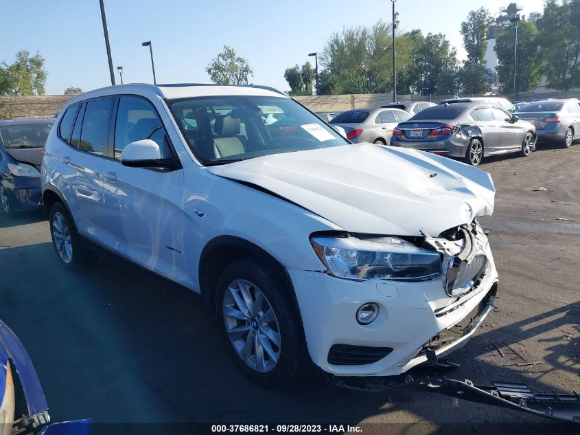 2017 BMW X3 SDRIVE28I - 5UXWZ7C55H0U45943