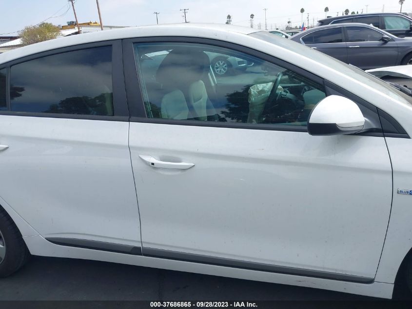 2019 HYUNDAI IONIQ PLUG-IN HYBRID - KMHC65LD8KU169133