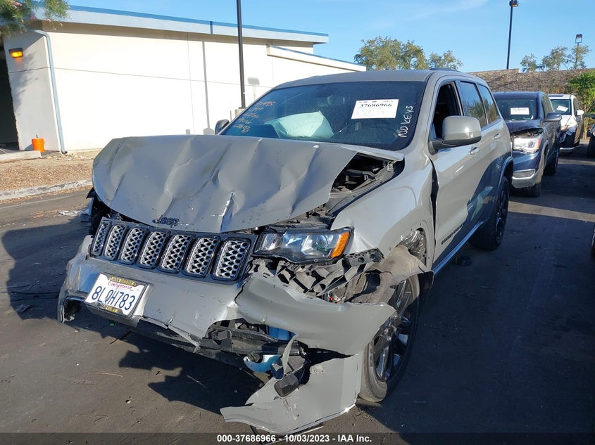 VIN 1C4RJEAGXKC698700 2019 JEEP GRAND CHEROKEE ALTITUDE
