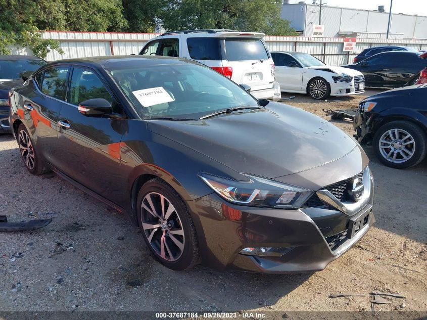 2016 NISSAN MAXIMA 3.5S/SV/SL/SR/PLAT - 1N4AA6AP8GC405943