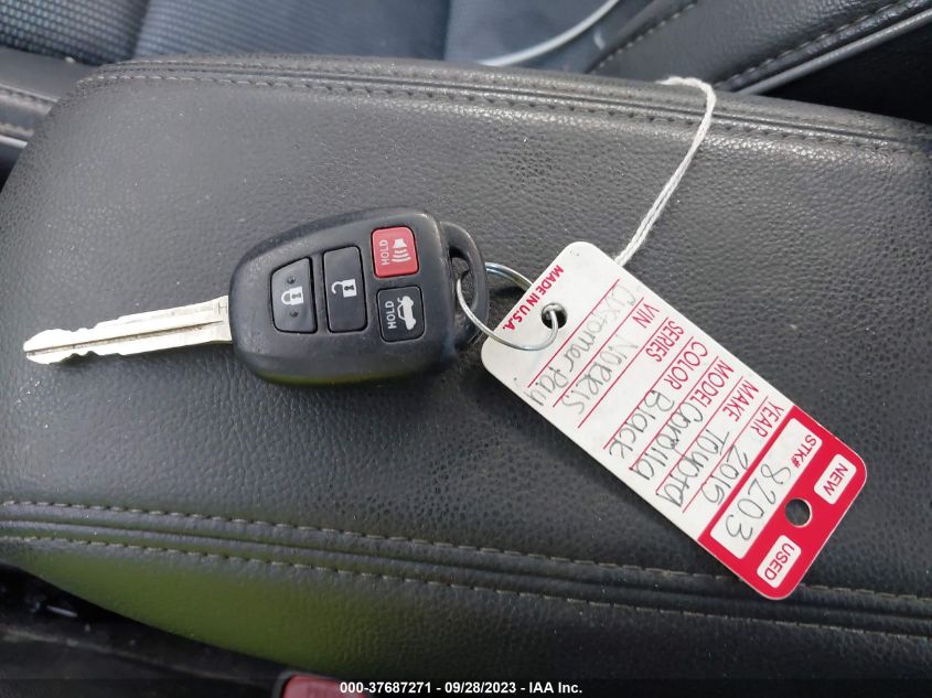 2015 TOYOTA COROLLA L/LE/S/S PLUS/LE PLUS - 5YFBURHE5FP271121