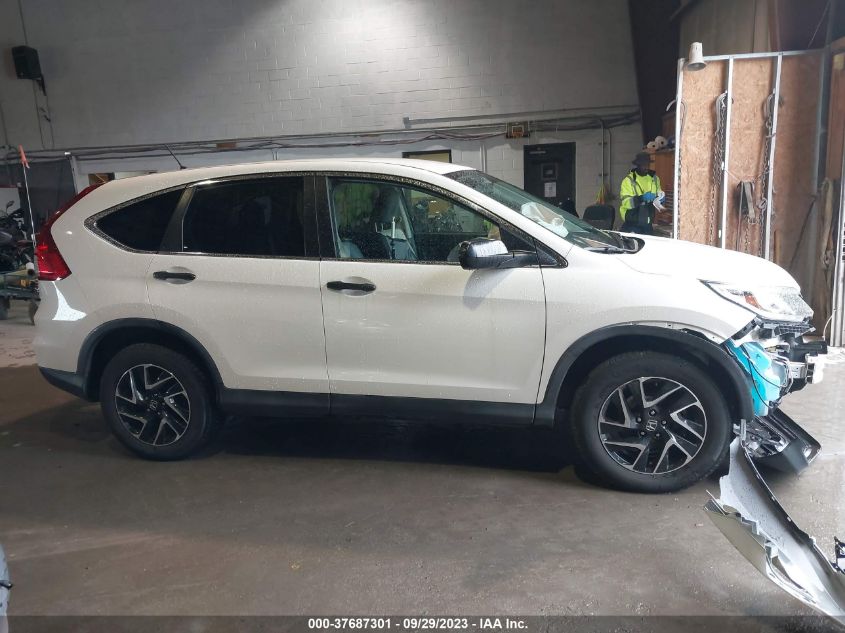 2016 HONDA CR-V SE - 5J6RM4H41GL134108