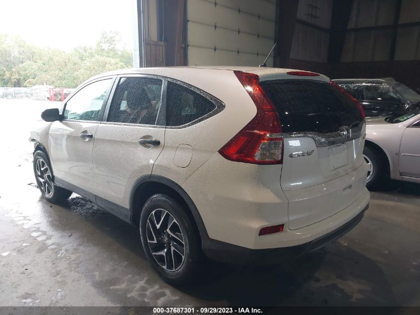 2016 HONDA CR-V SE - 5J6RM4H41GL134108