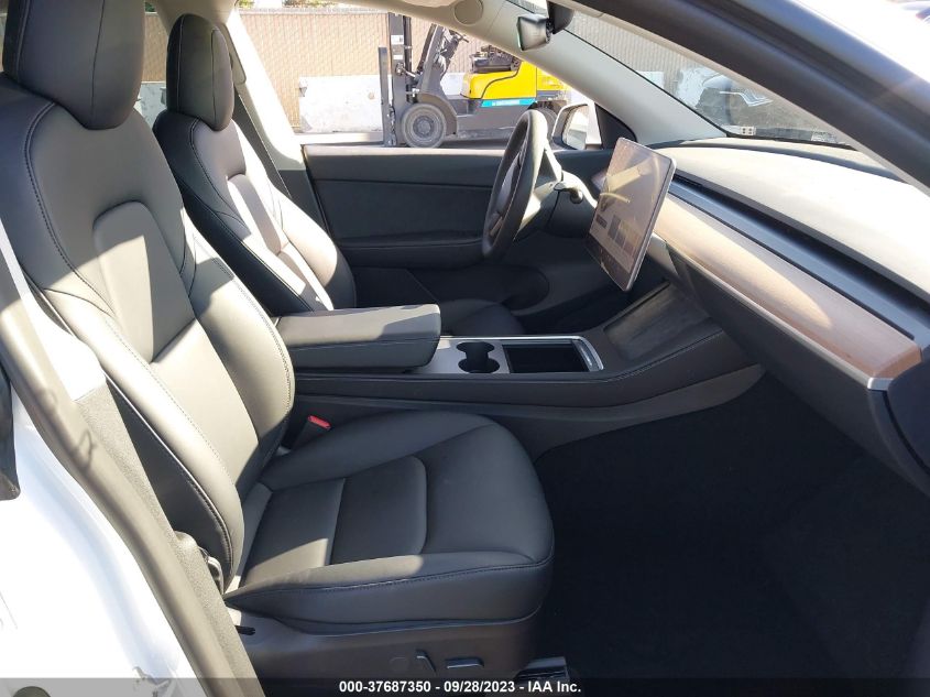VIN 7SAYGDEF8NF404887 2022 TESLA MODEL Y PERFORMANCE