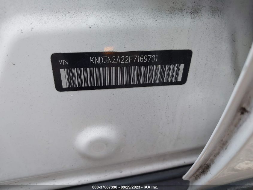 2015 KIA SOUL BASE - KNDJN2A22F7169731