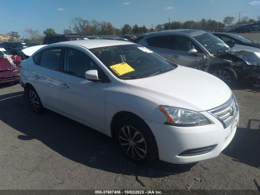 2015 NISSAN SENTRA SR/SL/S/SV/FE+ S - 3N1AB7AP9FL665111