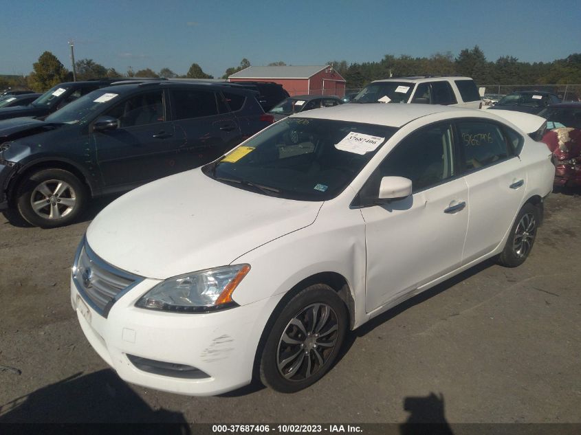 2015 NISSAN SENTRA SR/SL/S/SV/FE+ S - 3N1AB7AP9FL665111