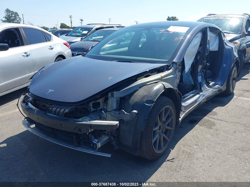 2022 TESLA MODEL 3 U   U(VIN: 5YJ3E1EBXNF349089