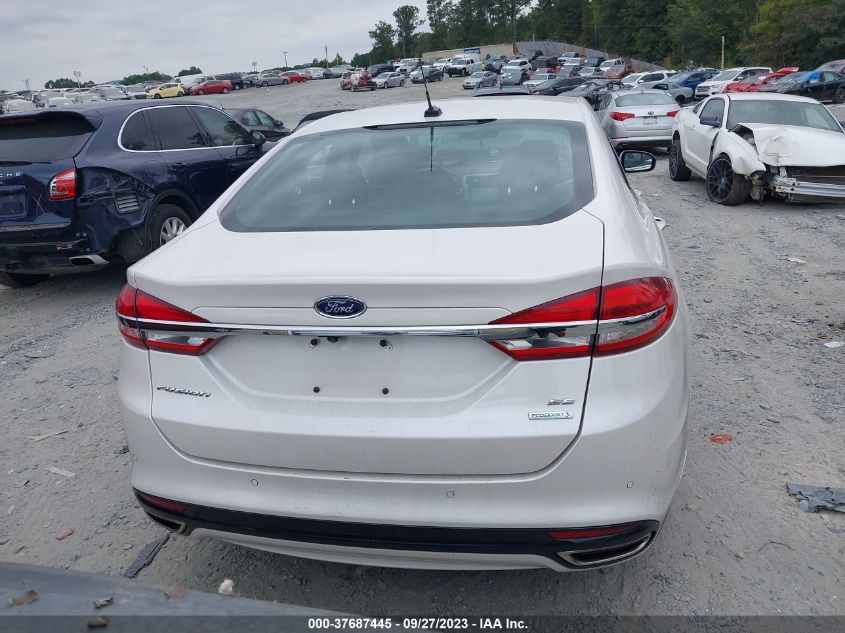 2018 FORD FUSION SE - 3FA6P0H99JR119679