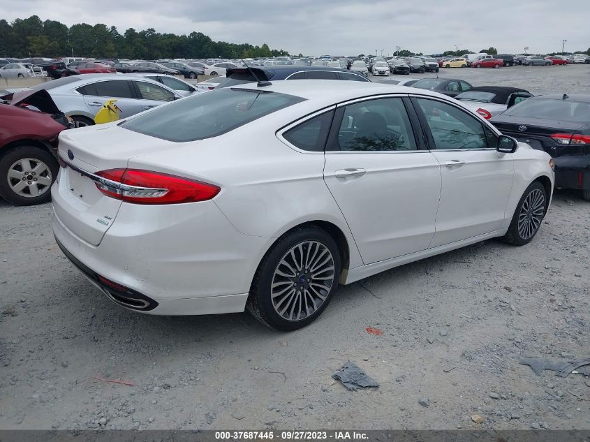 2018 FORD FUSION SE - 3FA6P0H99JR119679