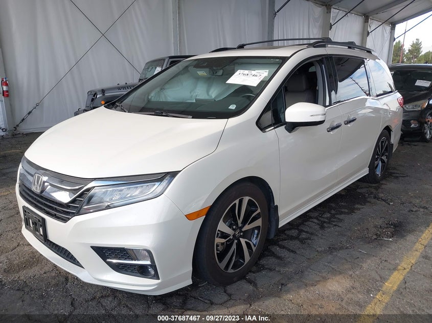 VIN 5FNRL6H92KB004639 2019 HONDA ODYSSEY ELITE