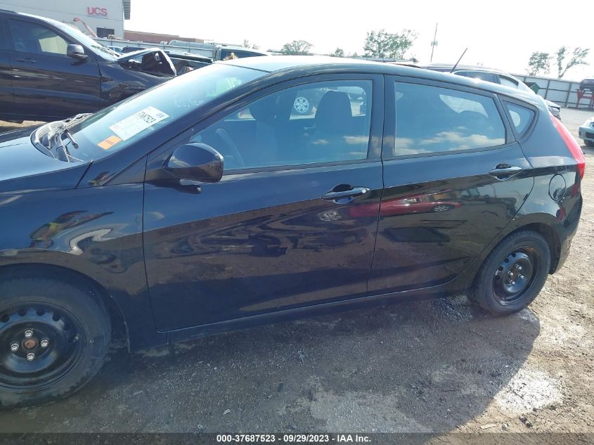 2013 HYUNDAI ACCENT GS - KMHCT5AE2DU108092