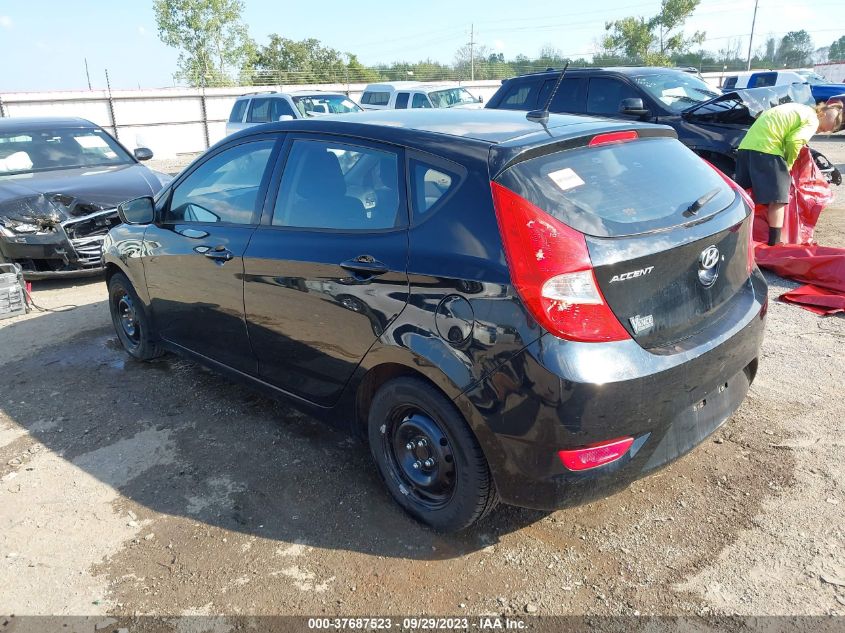 2013 HYUNDAI ACCENT GS - KMHCT5AE2DU108092
