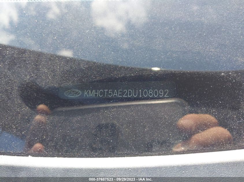 2013 HYUNDAI ACCENT GS - KMHCT5AE2DU108092